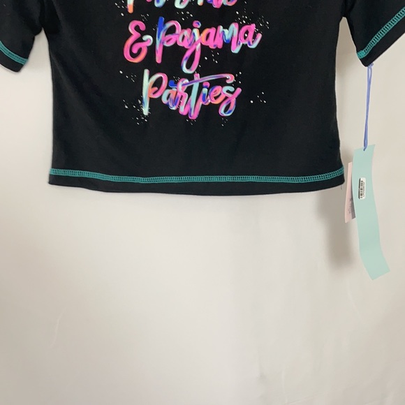 More Than Magic Girls Party Prints Pajama Top XS - Picture 4 of 6